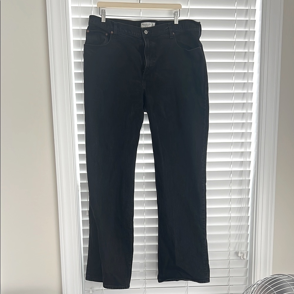 Abercrombie & Fitch Black Straight Jeans